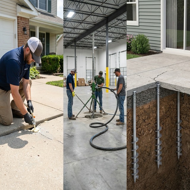concrete lifting cost Delaware - average prices by method and slab type
